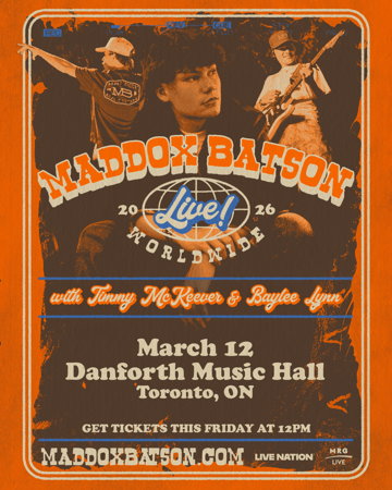 Maddox Batson at The Danforth Music Hall on March 12, 2026